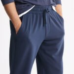 Jachs NY soft touch fleece jogger pants in a neutral tone