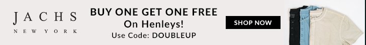 Buy 1 Get 1 Free Henleys