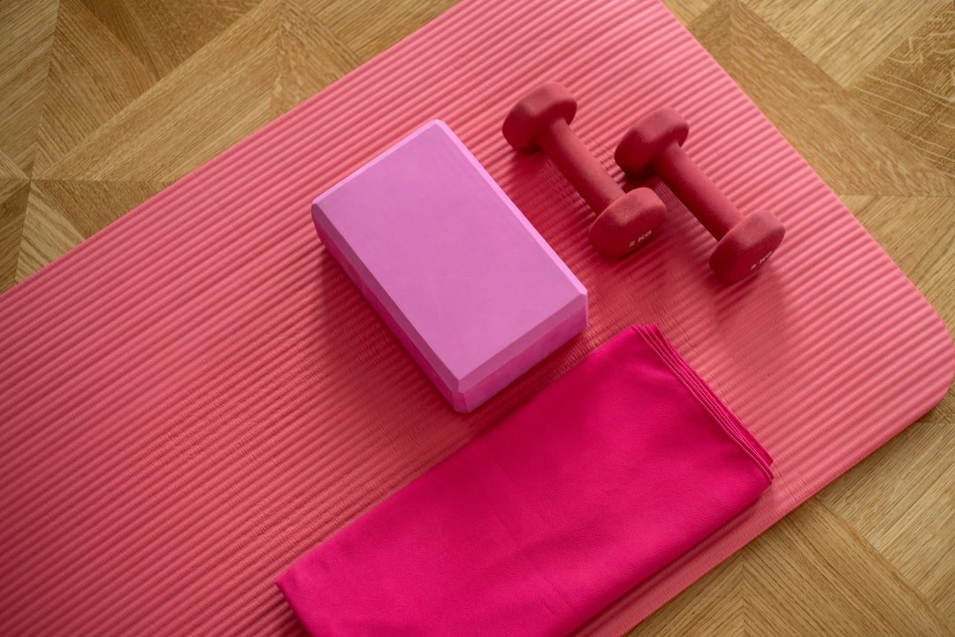 Foam roller and massage gun for recovery on a mat