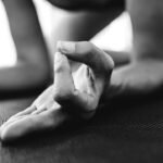 Wrist warm-up stretches before yoga practice